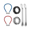 Pawfly Bike Spoke Wrench Tool Kit with Tire Levers, Rim Truing Repair Set