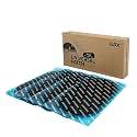 PAX 10Pcs 85x170mm Long Oval Universal Tube and Tire Repair Patches, for Radial and Bias Tires, Automobile, Truck, Agricultural Vehicles, BMX, ATVs, River Floating, Inflatable Rubber
