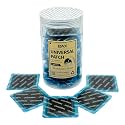 PAX 120Pcs 32mm Canned Round Universal Rubber Tube and Tire Repair Patches, Suitable Radial and Bias Tires, Motorcycles, Automobiles, Truck, Agricultural Vehicles, River Floating (32mm Ø)