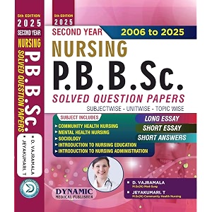 pbbsc nursing 2nd year solved question papers 2006 to 2023 post basic bsc nursing 2nd year solved question papers  2022 edition