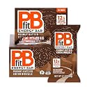 PBfit Energy Bars 2.1 Oz x 12, Cocoa Drizzle, 11g Protein (Pack of 12)
