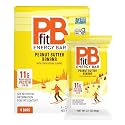 PBfit Peanut Butter Banana Energy Bars, 11g Protein, 5g Fiber, Gluten Free, Vegan, Plant-Based, Non-GMO, 2.1 Oz, 4 Count (Pack of 6)