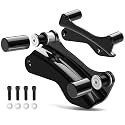 PBYMT 4 Point Docking Hardware Kit with 4 PCS Docking Hardware Covers Fit for Harley Davidson Touring Street Glide Electra Glide Road King Road Glide 2014 -Later