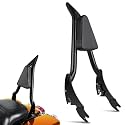 PBYMT Detachable Sissy Bar Passenger Backrest, Touring Quick Release Sissy Bar Backrest, Sissy Bar Fit for Harley Touring Street Glide Road King Road Glide Electra Glide 2009-2024 (Black, 28inch)