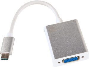 pc max  tv-out cable usb c to vga adapter usb type c to vga converter compatible with macbook