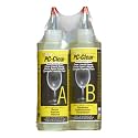 PC Products PC-Clear Epoxy Adhesive Liquid, 16oz in Two Bottles, Clear 70161
