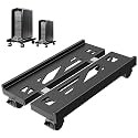 Pc Stand, Adjustable Computer Tower Stand for Carpet Fits Most PC-Black