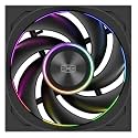 PCCOOLER F7 X120 ARGB PC Fan, Wireless Daisy Chain, 3000RPM Extreme Cooling