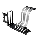 PCIE 5.0 Riser Cable with 3 Slots Vertical GPU Mount Bracket Kit, Gen 5 GPU Graphics Card Extension Cable, PCI-E 16X 128GB/s Compatible with PCIE 4.0 and WRX80/ 90E, RTX4090/ 5090/ RX7900XTX, 300mm