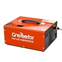 PCP Air Compressor, 4500Psi/30Mpa, 350W Motor, Built-in Converter 12V DC or 110V/220V AC Power, Auto Stop, Water/Oil free (CS6-Base)