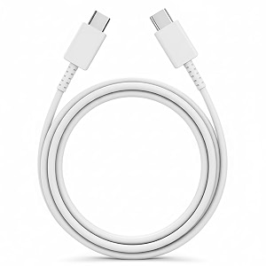 hanycony pd 30 usb c to c 25w fast charging cable compatible with samsung galaxy s25 edge s24 s21 fe 39004500mah s25 ultra s23 ultra 5000mah s24 ultra 4700mah  original charging speed white