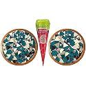 PD Craftozone 2 Different Varient Mirror Kit For Craft Work, Mud Art, Lippan Art, Fabric Art, Madala Art,Jewellery Making (210 Pieces, 105 Each) Fabric Glue Cone (Combo Of 2 - Triangle),Green