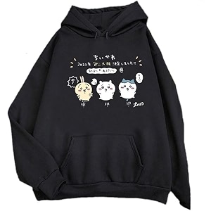 PDK Fashion Anime Couple Print Long Sleeves