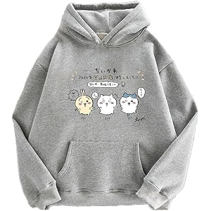 PDK Fashion Anime Couple Print Long Sleeves