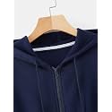 Crop Hooded Sweatshirt for Women Winter Wear