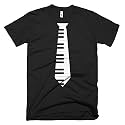 Men39s Regular Fit Piano Graphic Printed T-Shirt