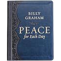 Peace for Each Day, Large Text Leathersoft: Devotions to Comfort Your Soul and Calm Your Mind (A 365-Day Devotional)