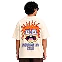 PeaceOut Graphic Printed Oversized Tshirt for Men