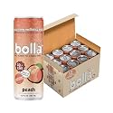 Peach Sparkling Wellness Soda - Naturally sweetened with dates - Crafted with balsamic vinegar - 5 simple ingredients - Low calorie - Antioxidant-rich - No added sugar 12 pack