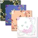 The Peacock Crew Premium Soft Cotton Bandanas Pack for Men and Women Paisley 22 x 22 inches