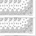 The Peacock Crew Premium Soft Cotton Bandanas Pack for Men and Women Paisley 22 x 22 inches