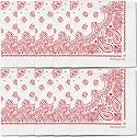 The Peacock Crew Premium Soft Cotton Bandanas Pack for Men and Women Paisley 22 x 22 inches
