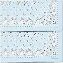 The Peacock Crew Premium Soft Cotton Bandanas Pack for Men and Women Paisley 22 x 22 inches