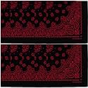 The Peacock Crew Premium Soft Cotton Bandanas Pack for Men and Women Paisley 22 x 22 inches