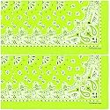 The Peacock Crew Premium Soft Cotton Bandanas Pack for Men and Women Paisley 22 x 22 inches