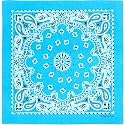 The Peacock Crew Premium Soft Cotton Designer Bandana for Men and Women 22x22 in