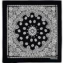 The Peacock Crew Premium Soft Cotton Designer Bandana for Men and Women 22x22 in