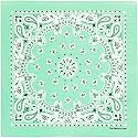 The Peacock Crew Premium Soft Cotton Designer Bandana for Men and Women 22x22 in