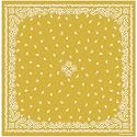 The Peacock Crew Premium Soft Cotton Designer Bandana for Men and Women 22x22 in