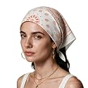 The Peacock Crew Premium Soft Cotton Designer Bandana for Men and Women 22x22 in