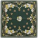 The Peacock Crew Premium Soft Cotton Designer Bandana for Men and Women 22x22 in