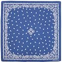 The Peacock Crew Premium Soft Cotton Designer Bandana for Men and Women 22x22 in