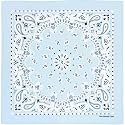 The Peacock Crew Premium Soft Cotton Designer Bandana for Men and Women 22x22 in