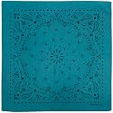 The Peacock Crew Premium Soft Cotton Designer Bandana for Men and Women 22x22 in