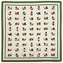 The Peacock Crew Premium Soft Cotton Designer Bandana for Men and Women 22x22 in