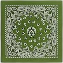 The Peacock Crew Premium Soft Cotton Designer Bandana for Men and Women 22x22 in
