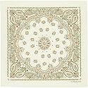 The Peacock Crew Premium Soft Cotton Designer Bandana for Men and Women 22x22 in
