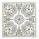 The Peacock Crew Premium Soft Cotton Designer Bandana for Men and Women 22x22 in