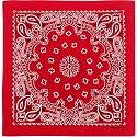 The Peacock Crew Premium Soft Cotton Designer Bandana for Men and Women 22x22 in