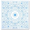 The Peacock Crew Premium Soft Cotton Designer Bandana for Men and Women 22x22 in