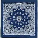 The Peacock Crew Premium Soft Cotton Designer Bandana for Men and Women 22x22 in