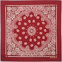 The Peacock Crew Premium Soft Cotton Designer Bandana for Men and Women 22x22 in