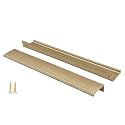 Peaha 10 Pack 10-1/16" Champagne Bronze Cabinet Pulls Finger Pulls