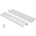 Peaha 10 Pack 6-5/16" Brushed Nickel Cabinet Pulls Finger Pulls