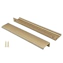 Peaha 10 Pack 7-9/16" Champagne Bronze Cabinet Pulls Finger Pulls