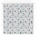 Peanuts Holiday Christmas Bath 13-Piece Shower Curtain Set, 72 x 72 Inch Fabric Curtain with Hooks, Bathroom Decor, Machine Washable, (100% Officially Licensed Product) by Franco Collectibles.